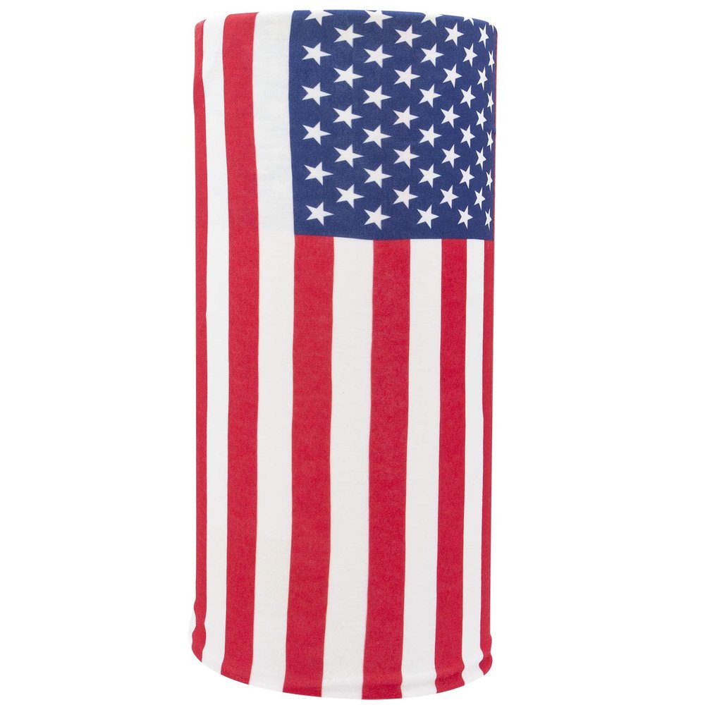 Bandana.com United States Country Flags Tube Headband - Dozen Packed