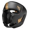Hayabusa T3 Boxing Headgear Adjustable - Black/Gold, Large view 1