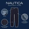Nautica Girls Sensory-Friendly Soft Fleece Sweatpants, Rose, 8 10 US view 4