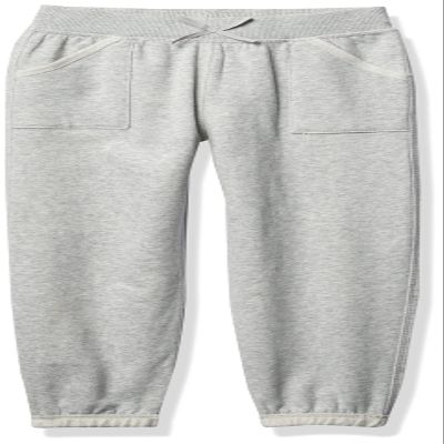 Nautica Girls Sensory-Friendly Soft Fleece Sweatpants, Grey Heather, 6X
