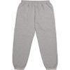 Nautica Girls Sensory-Friendly Soft Fleece Sweatpants, Grey Heather, 6X view 2