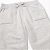 Nautica Girls Sensory-Friendly Soft Fleece Sweatpants, Grey Heather, 6X view 4