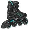 Roller Derby Q-84 Women's Inline Skates - Black/Teal - Size 10 view 2