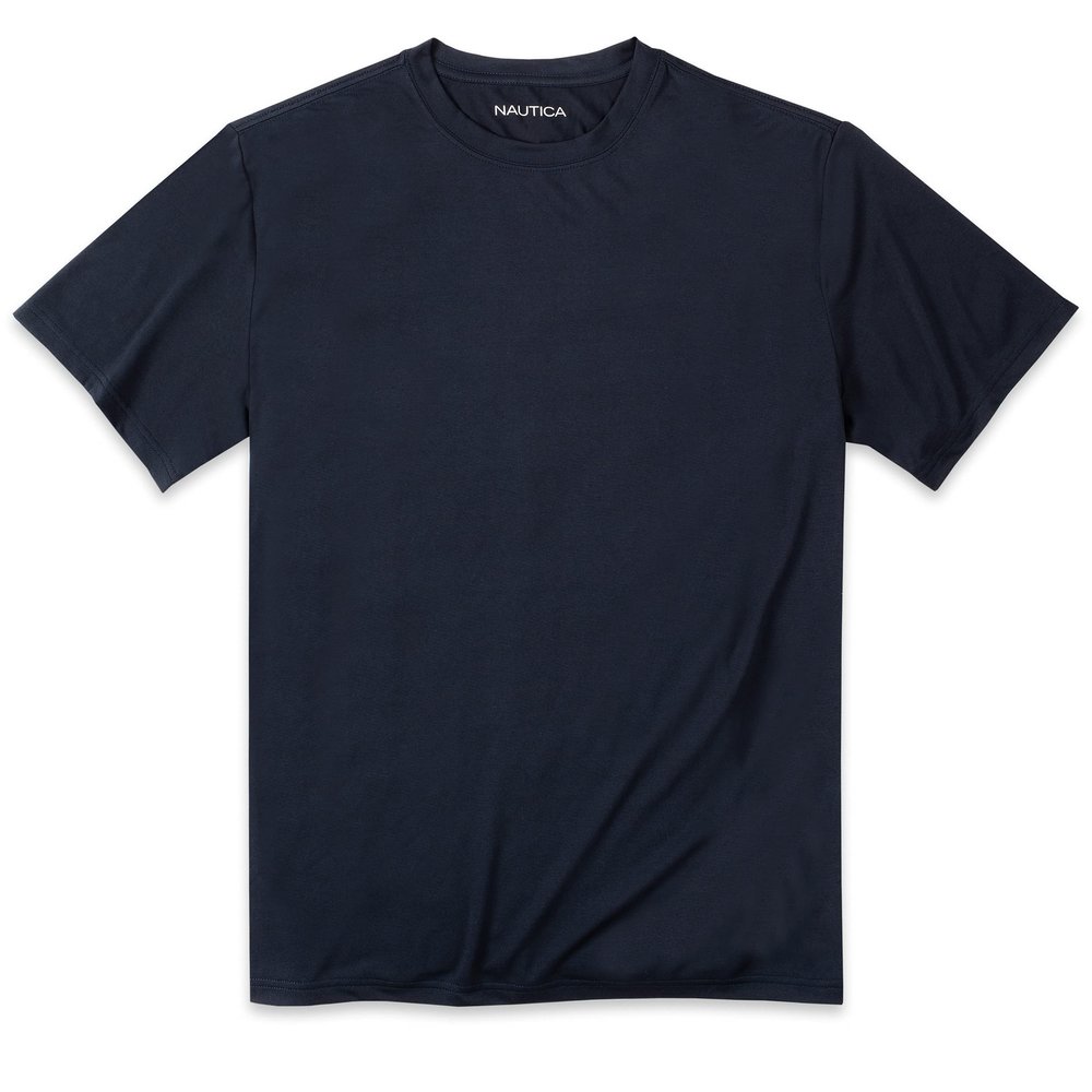 Nautica Big Boys Active Short Sleeve Performance T-Shirt, Navy, 8