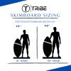 The Skimboard by Tribe Boards 48" - Apple Green/White view 3