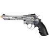 Lancer Tactical HFC Savage Bull 6" Gas Airsoft Revolver Pistol Full Size Silver 310 FPS