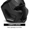 Hayabusa T3 Boxing Headgear Adjustable - Black, Large view 3