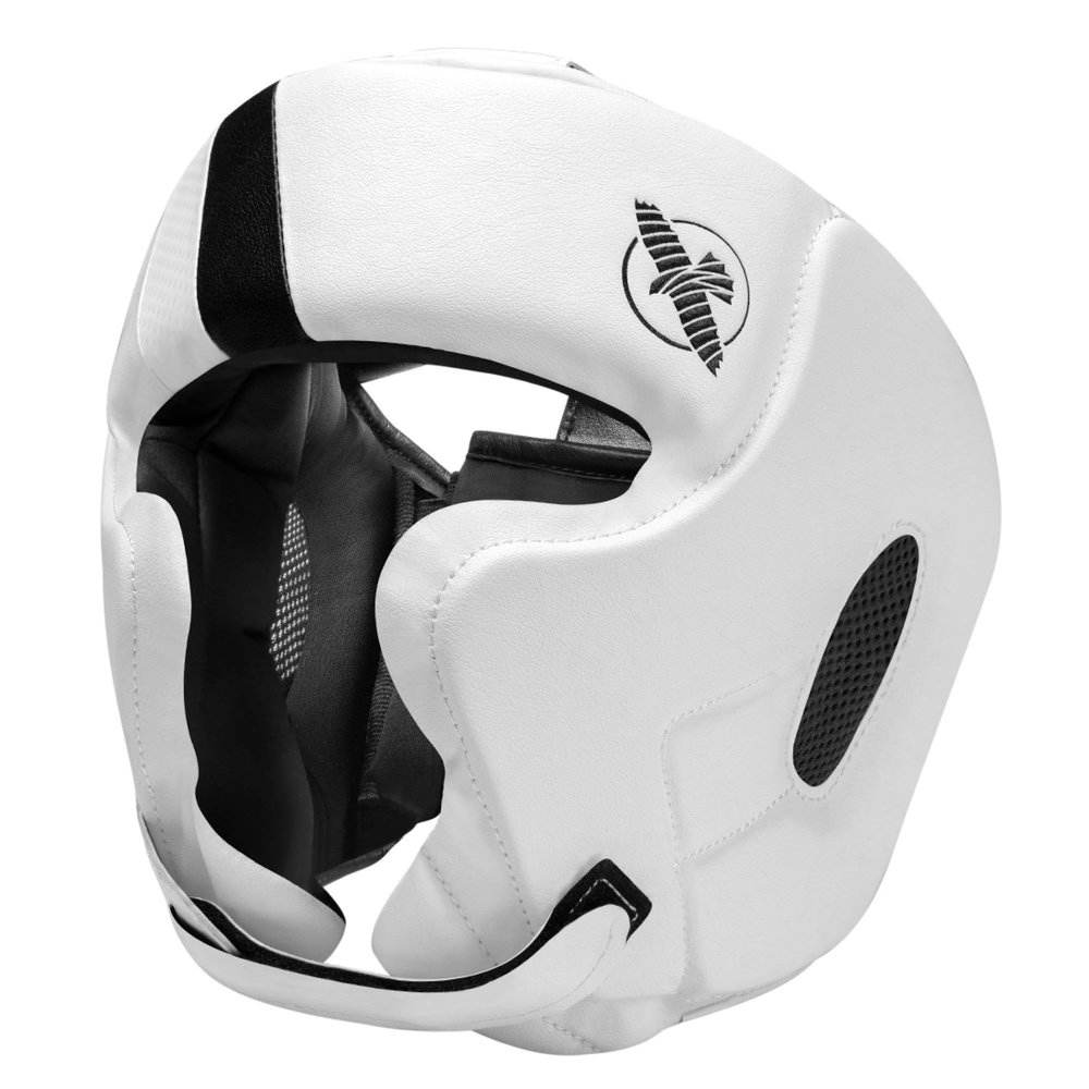 Hayabusa T3 Boxing Headgear Adjustable - White, Medium