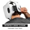 Hayabusa T3 Boxing Headgear Adjustable - White, Medium view 4