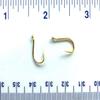 100 Gerry's Tackle 2X Strength Gold Salmon Egg Hooks Size 8 view 1