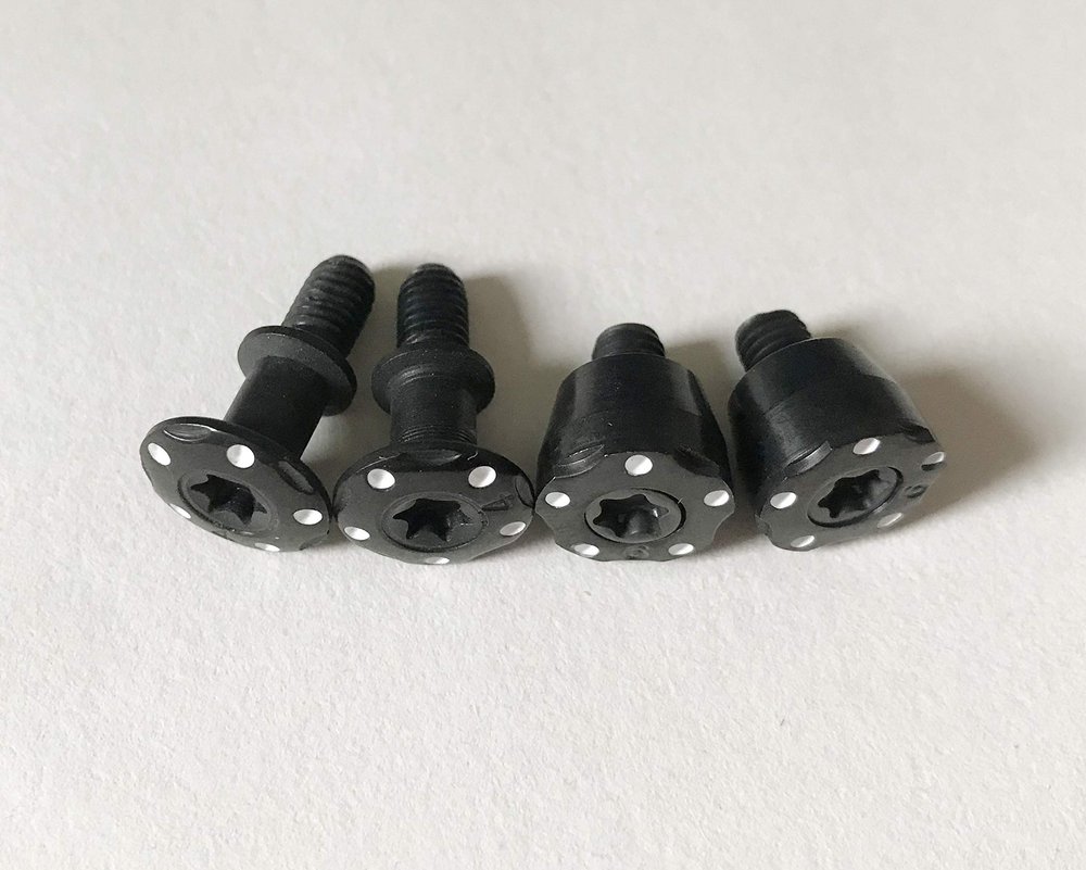 4X Golf Weights Screw for Taylormade Spider Tour Putter Red Black Silver Diamond Interactive T-Line (1 Set of 8g 8g 10g 10g)