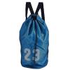 EVTSCAN Mesh Drawstring Backpack, Basketball Football Soccer Sports Training Exercising Mesh Backpack Shoulder Drawstring Bag (Blue) view 1