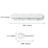 AQUBONA 3pcs/Set Single Tri Fins Box, Surfboard Fin Box Set with Screws Key, Surfing SUP Screw Surfboard Surf Fins Plugs Set, Paddle Board Fin Replacement, Multiple Colour view 2