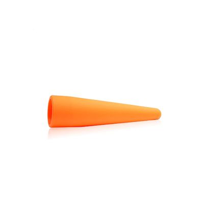 Brinyte BTW18 7-Inch Orange Silicone Traffic Wand Foldable for PT18Pro LED Flashlight, Safety Light Baton with Head Diameter of 40-45 mm/1.571.77 inches, for Traffic Control, Lighting & Car Directing