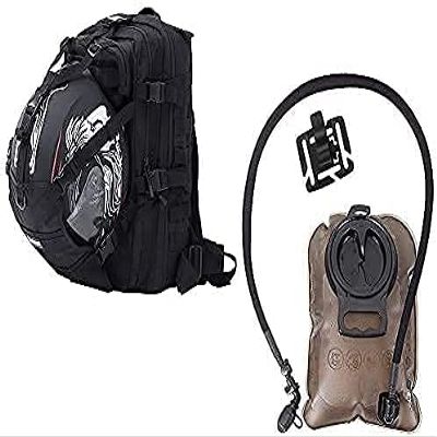 Seibertron Helmet Backpack Black and 2L Water Bladder