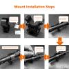 Brinyte BRM21 Flashlight Mount,Suitable for 25.4-30mm Diameter Flashlights, for Tactical Flashlight and Hunting Light view 3