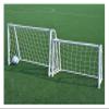 Soccer Goal, Outdoor Football Goal, Children's Garden Football Training, Metal Steel Pipe Pillars, Gray, 100x150cm view 1