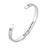 Enni of York Rise Up and Pray.for Women Birthday Gifts for Her Silver Cuff Bangle American flag Bracelet view 1