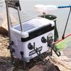 Adjustable Fishing Pole Rack & Holder - Vehicle & Boat Storage for Car, Truck, SUV & RV - Suction Cup Mounted - No Rods Included - 1 Pair view 3