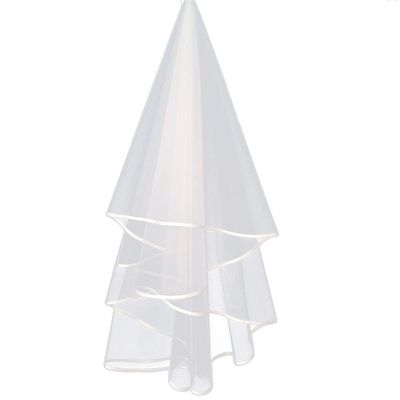 Drasawee Bride Wedding Veil with Comb Cathedral Wedding Veil Soft Tulle Halloween Hair Accessories for Brides White Comb With