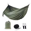 Camping Hammock - Travel Hammock with 2 Tree Straps, Double Hammock, Durable Nylon Parachute Portable Hammock for Outdoor Hiking Backpacking Yard view 1