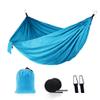 Camping Hammock - Travel Hammock with 2 Tree Straps, Double Hammock, Durable Nylon Parachute Portable Hammock for Outdoor Hiking Backpacking Yard view 1