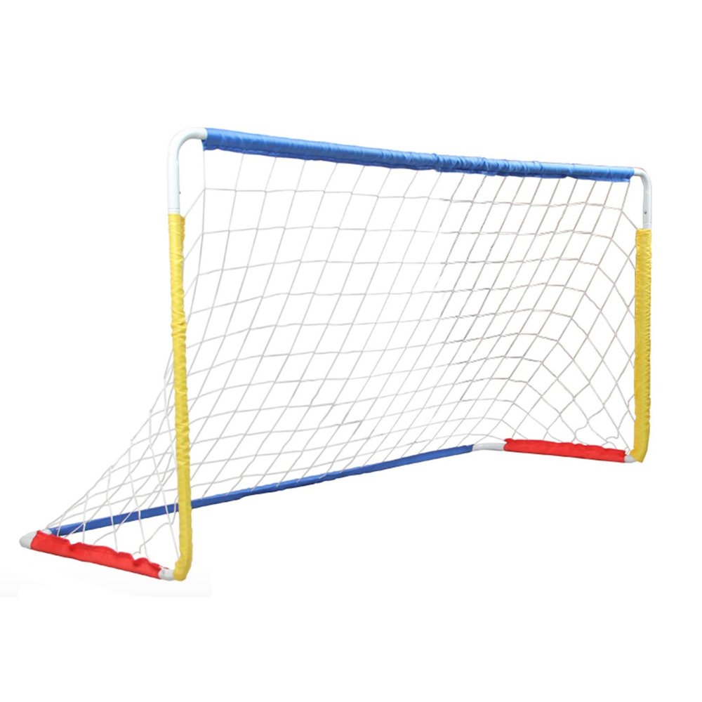 Soccer Goals Hua Outdoor Children's Football Goal, Heavy Steel Pipe, Garden Soccer Training Net, Suitable for Home Club Sports and Fitness, 120x55x75cm