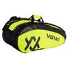 Volkl Tennis Combi Bag | Holds 6-9 Racquets | Shoe Pocket | Zippered Valuables Pocket | 32 L x 13 H x 11 W (Neon Yellow/Black) view 2