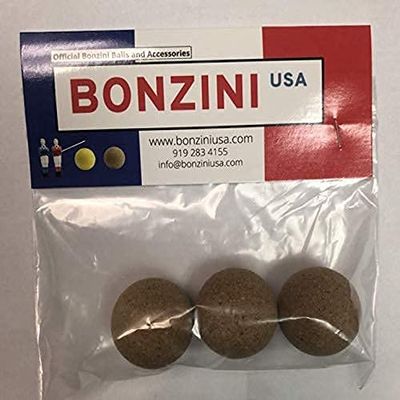 3-Pack Bonzini Raw Cork Ball
