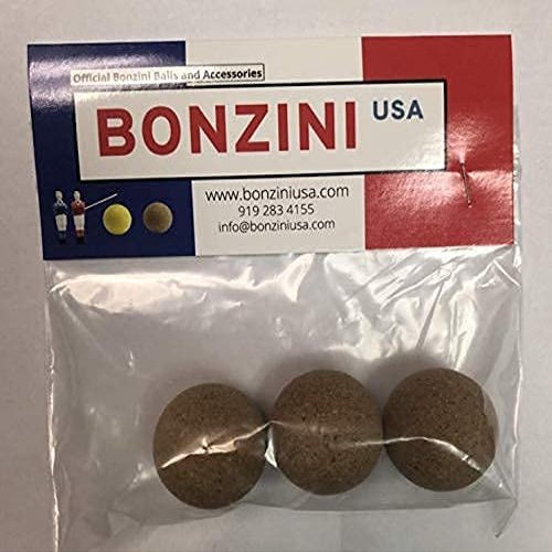 3-Pack Bonzini Raw Cork Ball