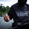 13 Fishing Men's Regular Noire Performance Long Sleeve Hooded Shirt, Black, Large view 4