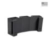 Triple Magazine Pouch for S&W Shield 45 ACP Magazines, 3 in a Row. Adjustable Belt Loops fit: 1.5 inch and 1.75 inch Belts. view 4