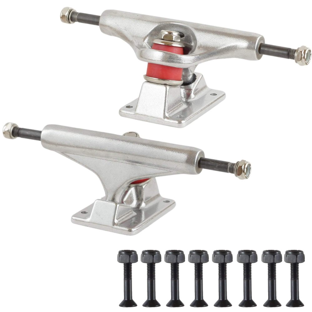 Rekon 5.0 Inch Hollow Skateboard Trucks with 1 Inch Hardware Set