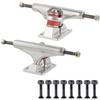 Rekon 5.0 Inch Hollow Skateboard Trucks with 1 Inch Hardware Set view 1