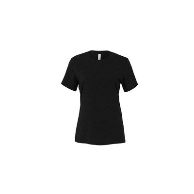 Bella Canvas Womens/Ladies Jersey Short-Sleeved T-Shirt (M) (Black Heather)