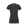 Bella Canvas Womens/Ladies Jersey Short-Sleeved T-Shirt (M) (Black Heather) view 2