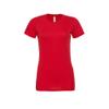 Bella Canvas Womens/Ladies Jersey Short-Sleeved T-Shirt (M) (Black Heather) view 4