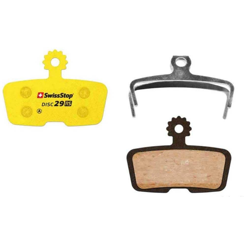 SwissStop RS Bicycle Disc Pads Model D29 for Sram Code and Avid Code Brake Calipers, TU, Black