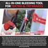 BleedZone Master Bleed Kit - Tektro Hydraulic Disc Brakes, 120ml Mineral Oil, Tools for TRP Brakes view 3