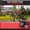 BleedZone Master Bleed Kit - Tektro Hydraulic Disc Brakes, 120ml Mineral Oil, Tools for TRP Brakes view 4