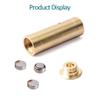 MOSANDON 12-Gauge Red Dot Laser Bore Sight in Chamber Cartridge 12GA Laser Bore Sighter with Two Sets of Batteries (Brass) view 4