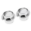 Tachiuwa 2 Pieces Foosball Machine Table Entry Dishes/Ball Ramp Launcher Cups - Silver view 2
