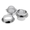 Tachiuwa 2 Pieces Foosball Machine Table Entry Dishes/Ball Ramp Launcher Cups - Silver view 3