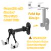 CyclingDeal Bike Wall Mount Rack - Adjustable, Extendable & Foldable - Indoor Storage Horizontal Cycling Hook Hanger Organiser - Safe & Secure for MTB, Road Bicycles in Garage or Home - Pack of 1 view 2