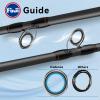 Cadence Vigor Baitcasting Rod 2-Piece Fishing Rods Ultralight & Sensitive Baitcaster Rod-37 Ton Carbon Fuji Reel Seat & Stainless Steel Guides with SiC Inserts Portable Baitcast Rods view 2