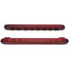 Faceuer Pool Cues Rack, Wooden Wall Mounted 48cm 8 Holes Pool Cues Holder, Wine Red Billiards Accessory for Holding American Large Stick view 1