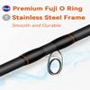 Cadence Primo Baitcasting Rod - Strong & Sensitive Fishing Rod, 40 Ton Carbon Fiber Ultralight Casting Rod with Fuji Reel Seat, Stainless Steel Guides with SiC Inserts, Fishing Pole (Primo-731B-MHF) view 3