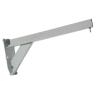 SHIJINHAO Heavy Punch Bag Wall Bracket, Safe and Secure, Easy to Install, Hook Hanging, Training Equipment, Steel Pipe, Family Martial Arts Hall, 2 Colors (Color : White, Size : 75x30x20cm) view 1