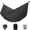 Nylon Single & Double Hammock Adult Camping Outdoor Backpacking Travel Survival Garden Swing Hunting Sleeping Bed Portable Hammock view 1