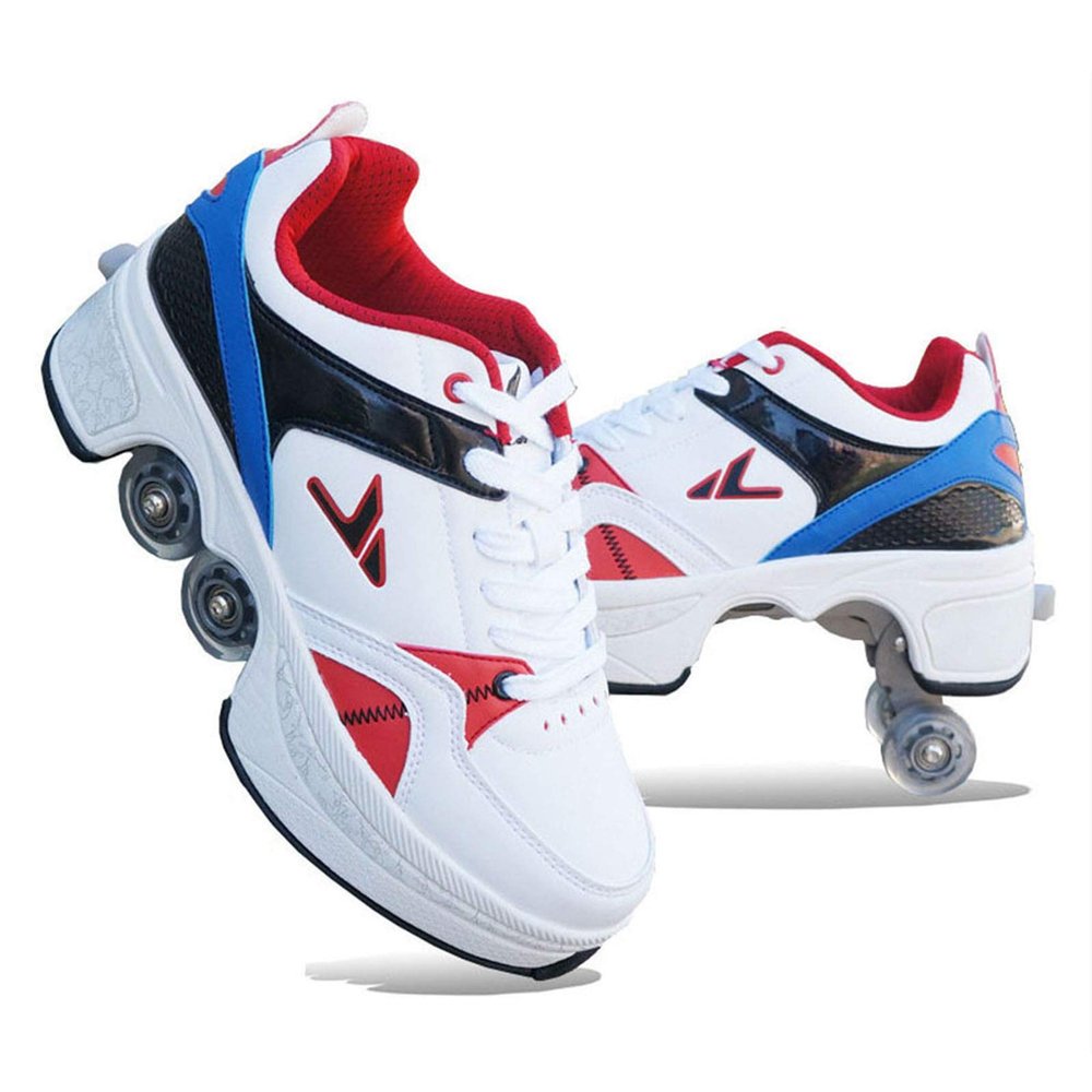 CHSSIH Roller Skates for Women,Roller Skates Adult,Outdoor Skates for Women,Quad Roller Shoes,Shoes with Wheels for Adults,Outdoor Skates for Women,Outdoor Skates for Women,N-42